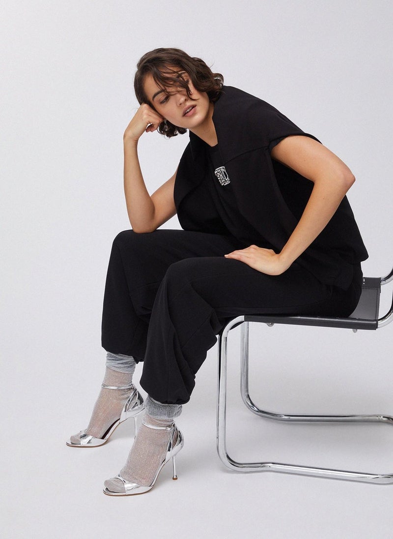 Liu Jo Fleece balloon trousers - Image 3